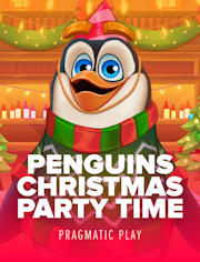 Penguins Christmas Party Time