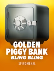 Golden Piggy Bank - Bling Bling